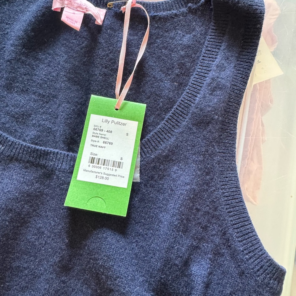Lilly Pulitzer Women's Dark Blue Sweater